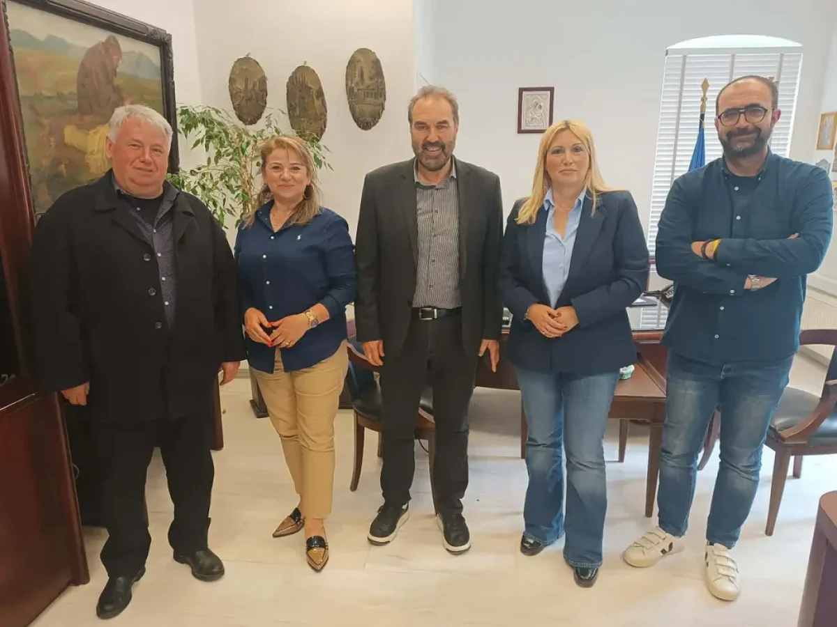 Συνάντηση του Δημάρχου Φλώρινας με στελέχη της ΔΕΕΠ Φλώρινας