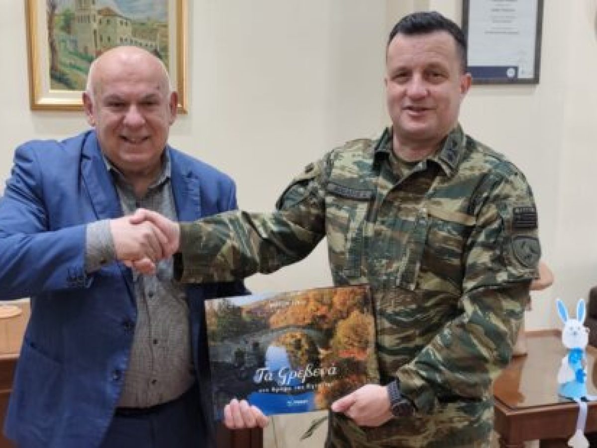 Συνάντηση του Δημάρχου Γρεβενών με τον νέο Διοικητή της 9ης Μηχανοποιημένης Ταξιαρχίας