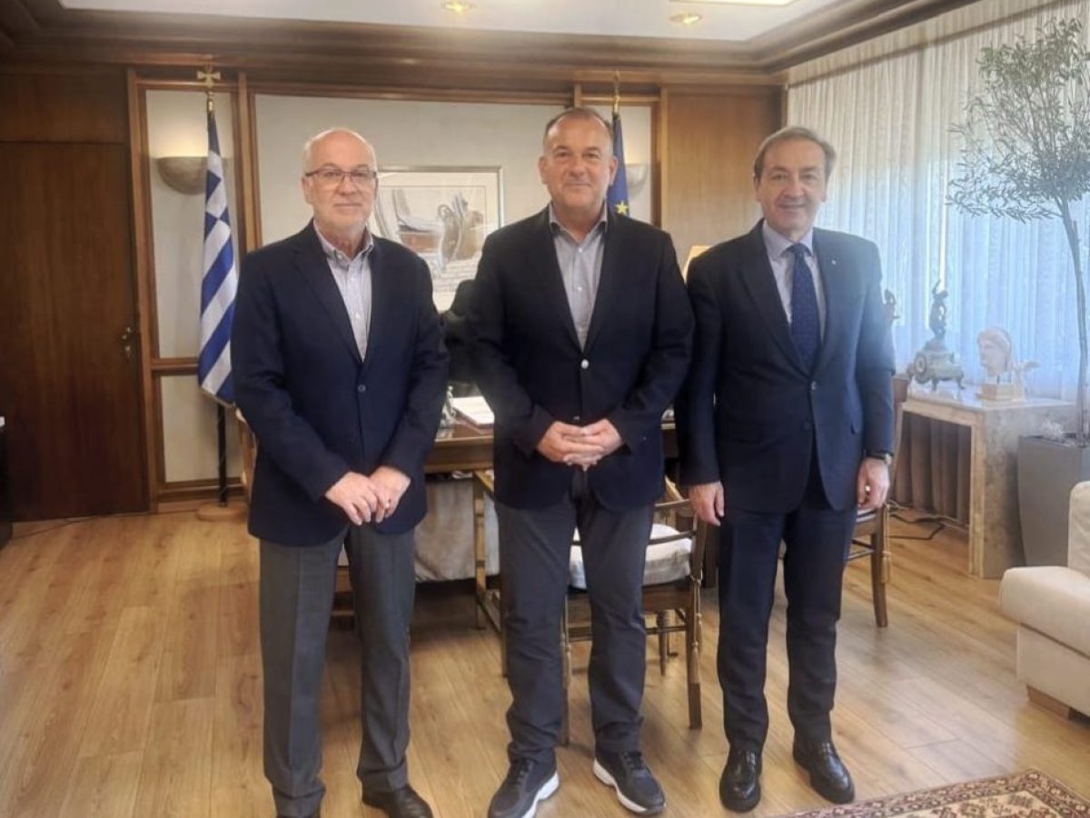 Συνάντηση του Βουλευτή Δωδεκανήσου Γιάννη Παππά στο Υπουργείο Δικαιοσύνης.