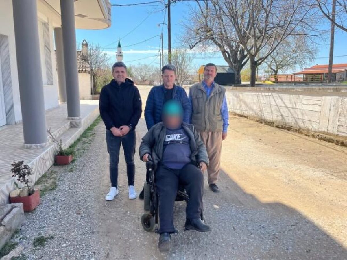 Συνεχίζει το κοινωνικό της έργο η ΔΕΜΠ Κομοτηνής με προσφορά ενός αναπηρικού αμαξιδίου σε συμπολίτη μας