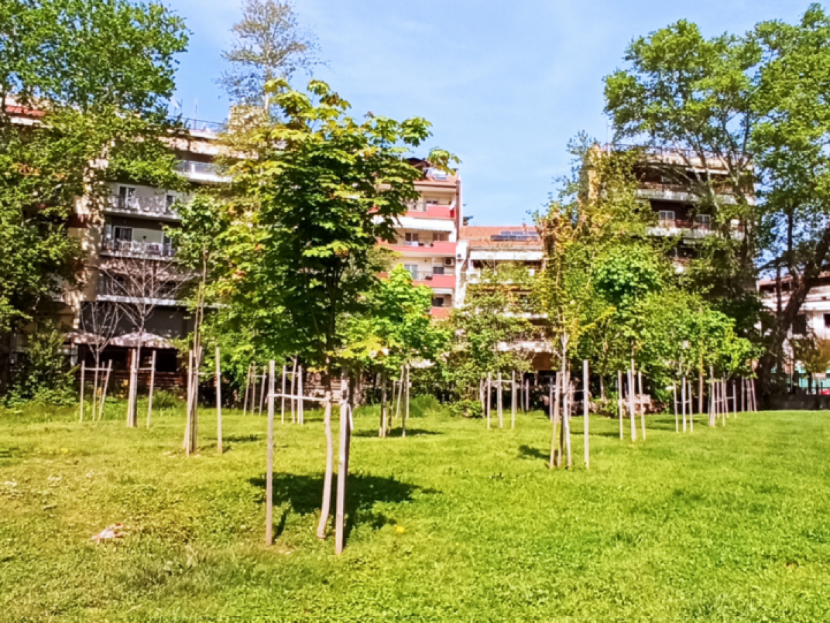 Συνεχίζονται οι αποκαταστάσεις στο πάρκο της Αγίας Βαρβάρας