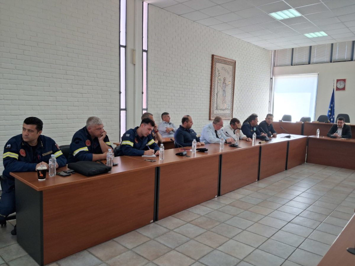 Συνεδρίαση Συντονιστικού Τοπικού Οργάνου Δήμου Λοκρών για θέματα Πολιτικής Προστασίας