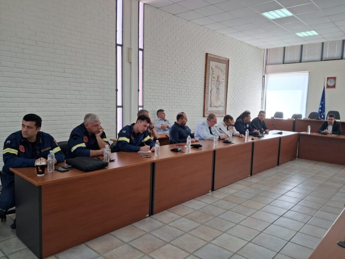 Συνεδρίαση Συντονιστικού Τοπικού Οργάνου Δήμου Λοκρών για θέματα Πολιτικής Προστασίας