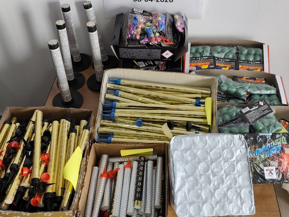 Συνελήφθη 60χρονος που σκόπευε να διαθέσει 799 είδη πυροτεχνίας στην Κάρπαθο