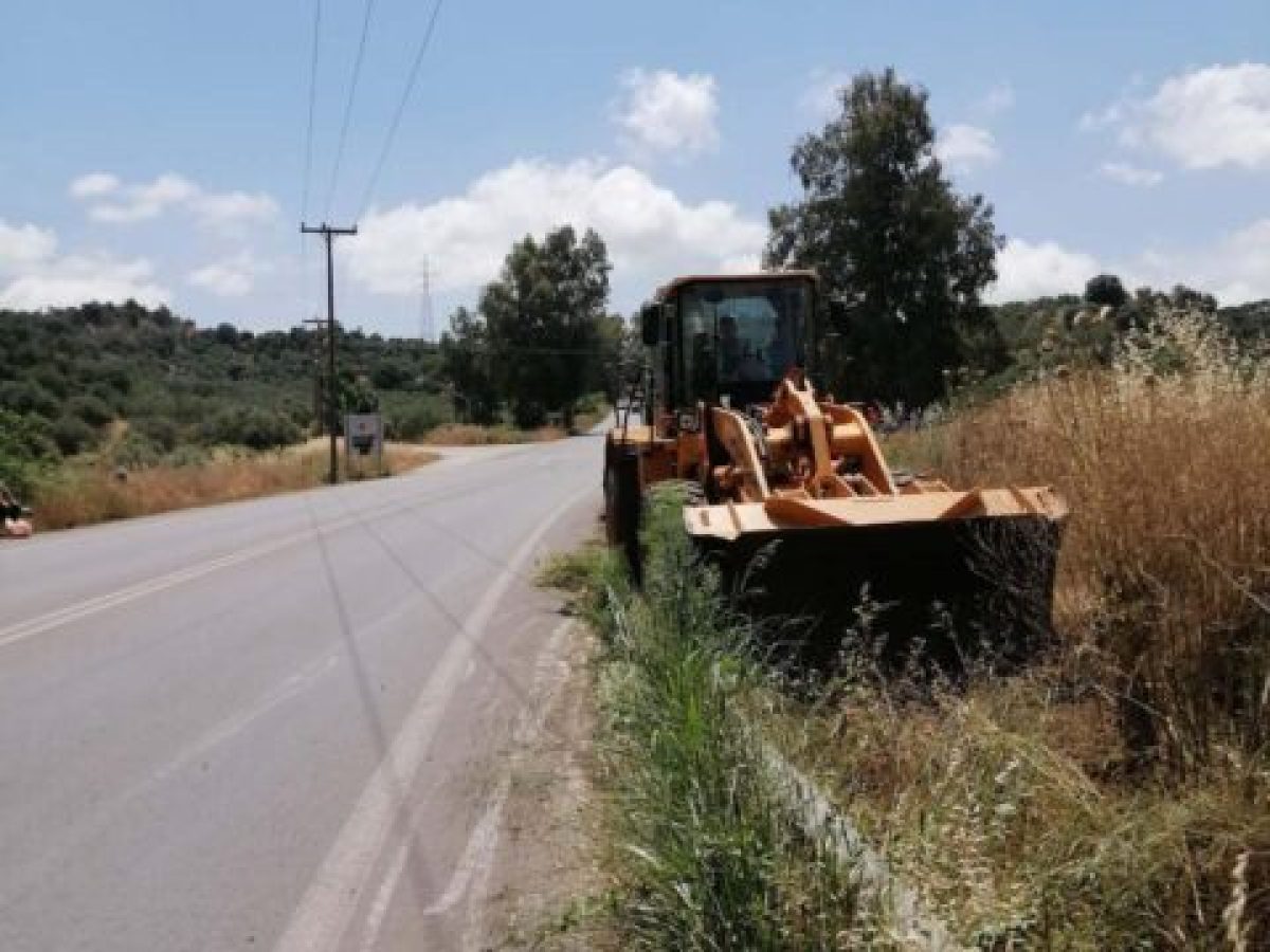 Συντήρηση του επαρχιακού οδικού δικτύου στα Γρεβενά