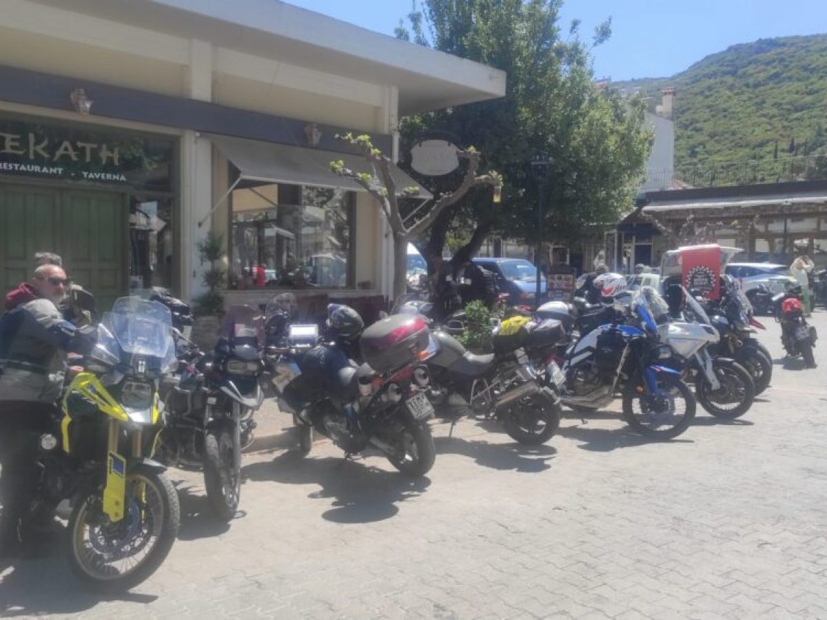 Στάση στο Δίστομο για 150 μοτοσικλετιστές