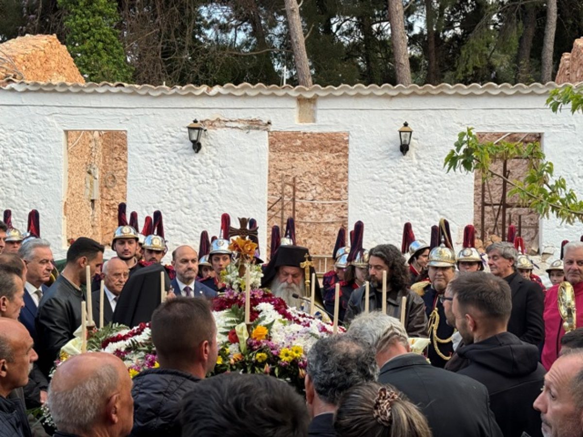 Στη Φανερωμένη το επίκεντρο της κατάνυξης το απόγευμα της Μεγάλης Παρασκευής