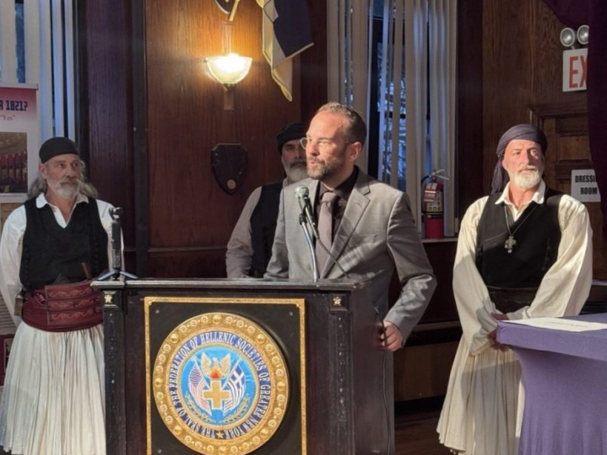 Στη Νέα Υόρκη ο Νεκτάριος Φαρμάκης – Θερμή υποδοχή στο Σταθάκειο Κέντρο και σημαντικές συναντήσεις