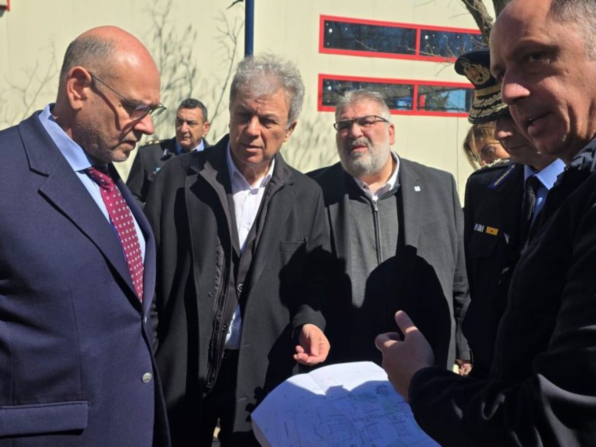 Στη Σχολή Πυροσβεστών Πτολεμαΐδας ο Γ.Γ. Πολιτικής Προστασίας  με τον Περιφερειάρχη Δυτικής Μακεδονίας-Επίσκεψη και στο Τσοτύλι