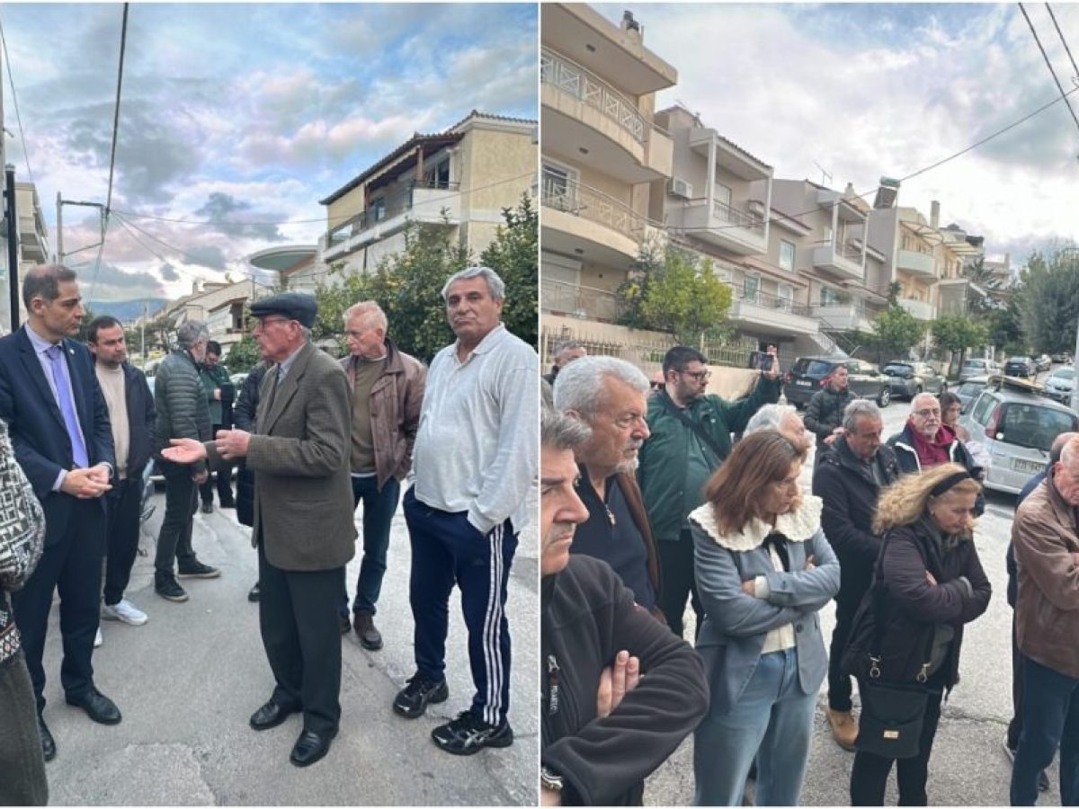 Στο επίκεντρο η καθημερινότητα: Ο Ανδρέας Κονδύλης συζητά με τους Αλιμιώτες για τα προβλήματα στις γειτονιές