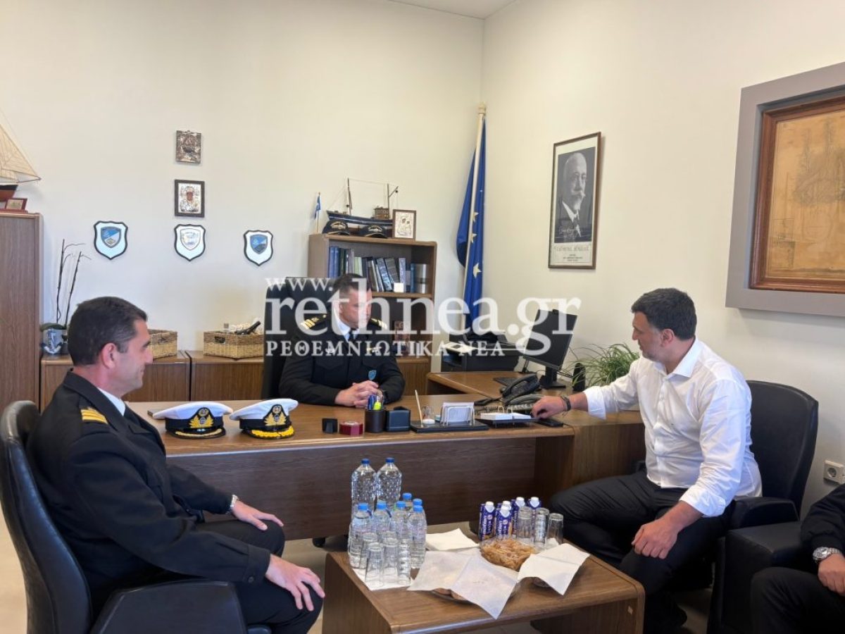 Στο Ρέθυμνο ο Υπουργός Ναυτιλίας Β. Κικίλιας