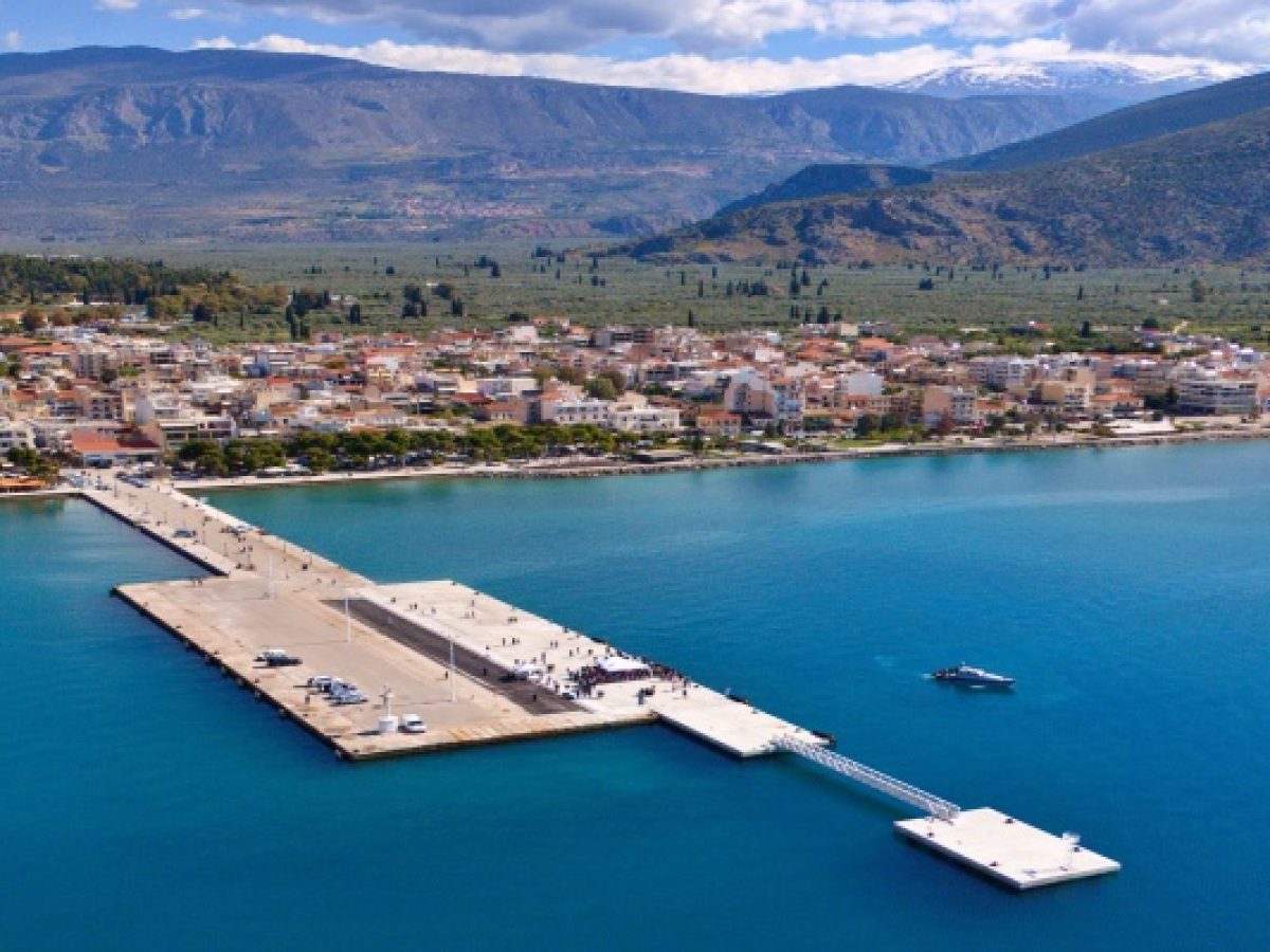 Στον διεθνή χάρτη της κρουαζιέρας η Φωκίδα. Εγκαινιάστηκε το νέο λιμάνι της Ιτέας