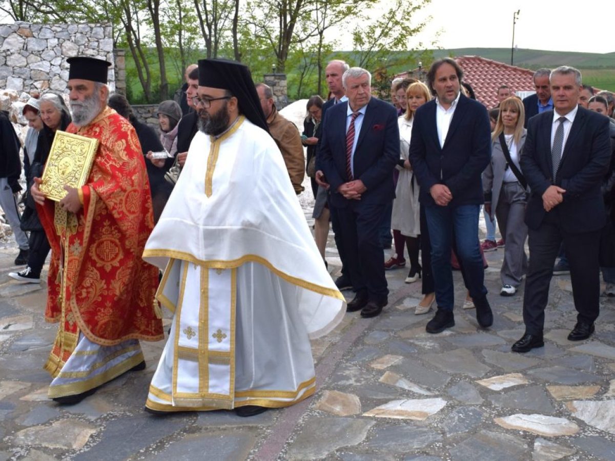 Στον Εσπερινό στην Παναγία Κριτσιλάρ ο Θανάσης Νασιακόπουλος