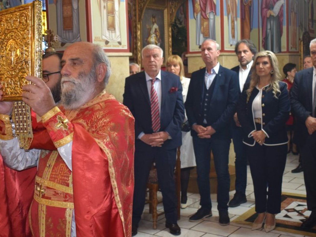 Στον Εσπερινό στην Παναγία Κριτσιλάρ Ο Θανάσης Νασιακόπουλος