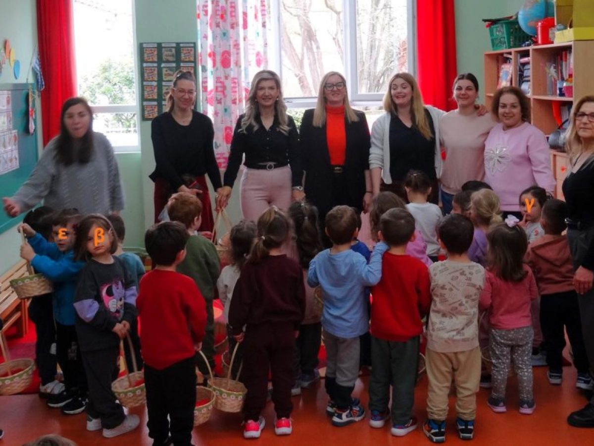 Τα κάλαντα του Λαζάρου από τα παιδιά του Παιδικού Σταθμού Νίκαιας του Δήμου Κιλελέρ