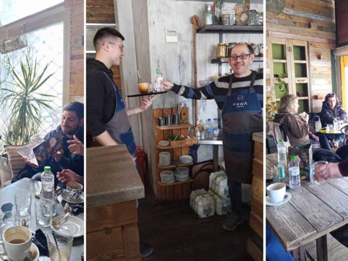 Τα παιδιά του ΚΔΑΠ ΑμεΑ Αργολίδας “Αριάδνη 1” έγιναν για λίγο σερβιτόροι, μπάρμαν, οικοδεσπότες