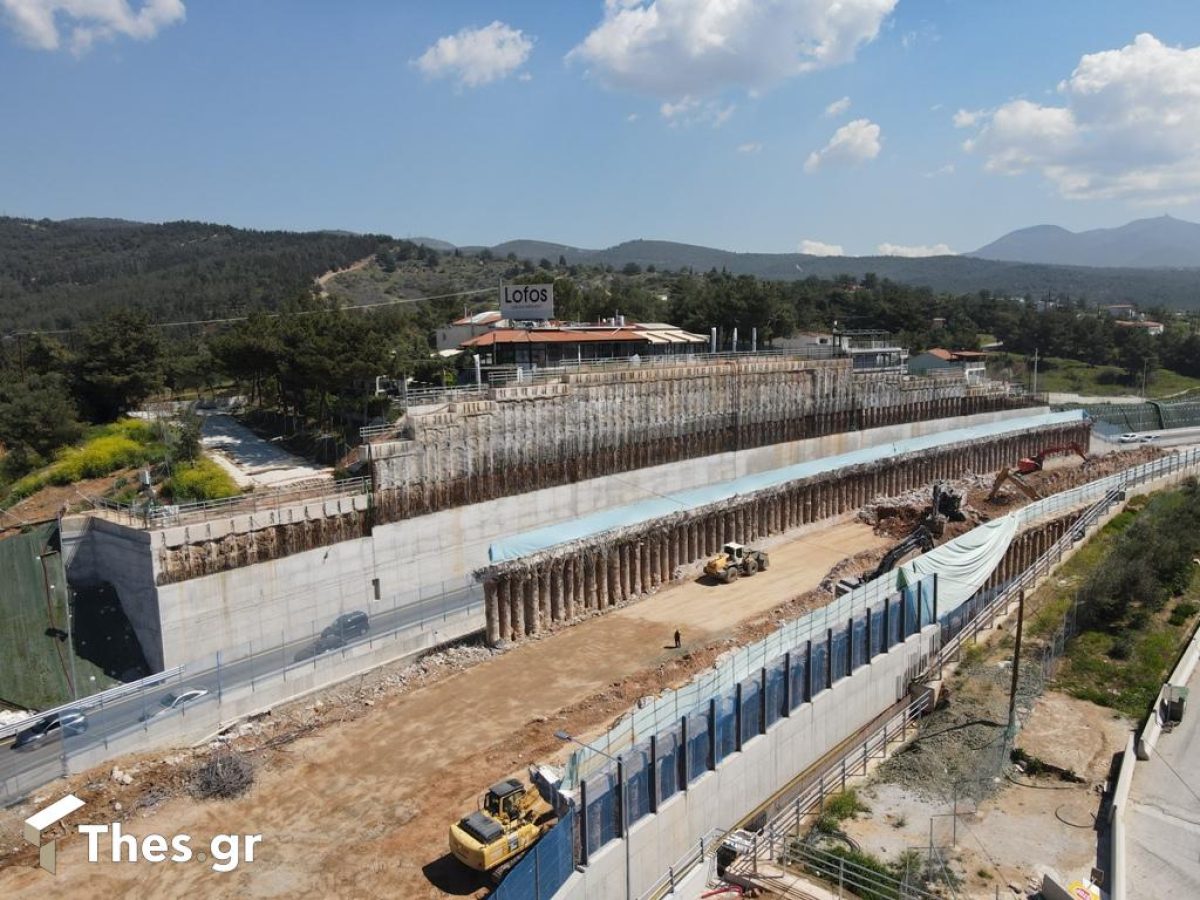 Τέλος εποχής για το τούνελ – Εικόνες με drone από την εξέλιξη του έργου (ΦΩΤΟ-ΒΙΝΤΕΟ)