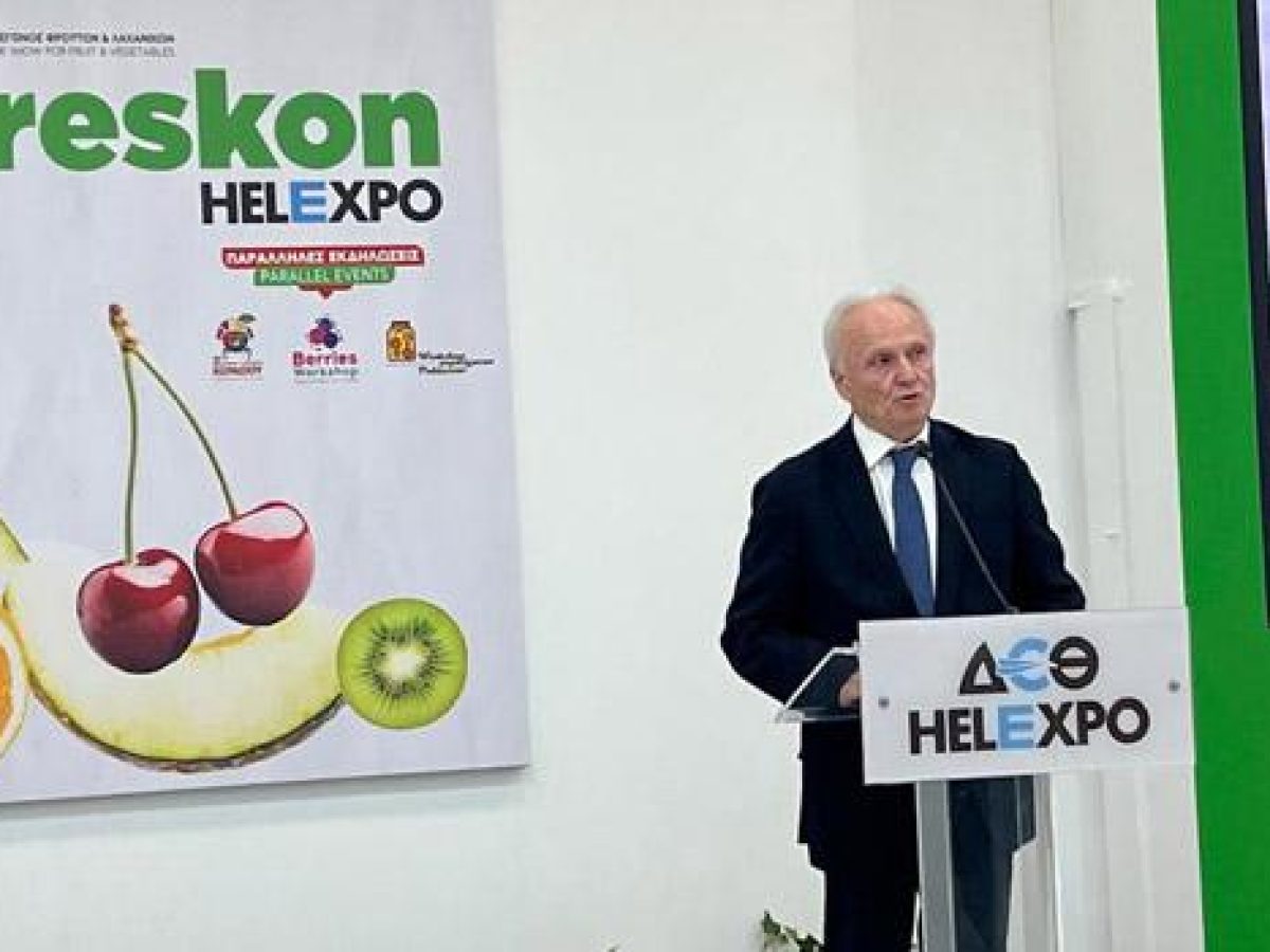 Θεσσαλονίκη: Ο υφυπουργός Γιάννης Ανδριανός εγκαινίασε τη FRESKON 2026