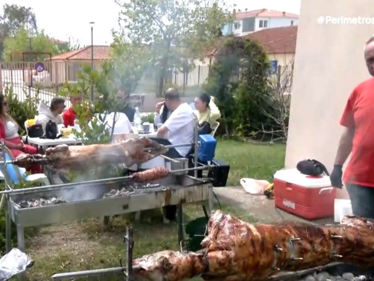 Θεσσαλονίκη: Το ψήσιμο του οβελία εντός των τειχών