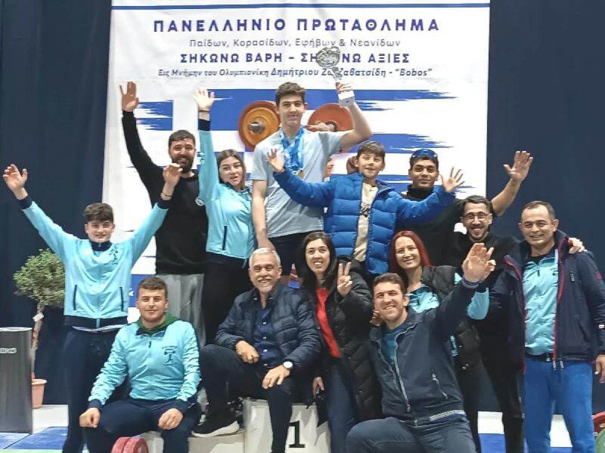 Θρίαμβος της Δραμινής άρσης βαρών στο Πανελλήνιο Πρωτάθλημα  Πρωταθλητές Ελλάδας στις κατηγορίες τους Κότιος (Παίδων) και Κεσίδου (Νεάνιδες)
