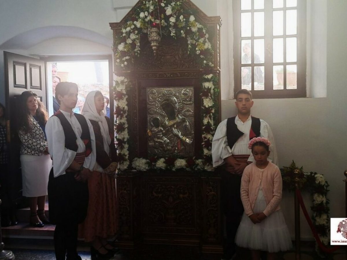 Θρησκευτική κατάνυξη και λαμπρότητα στη Μονεμβάσια για την Παναγία Χρυσαφίτισσα