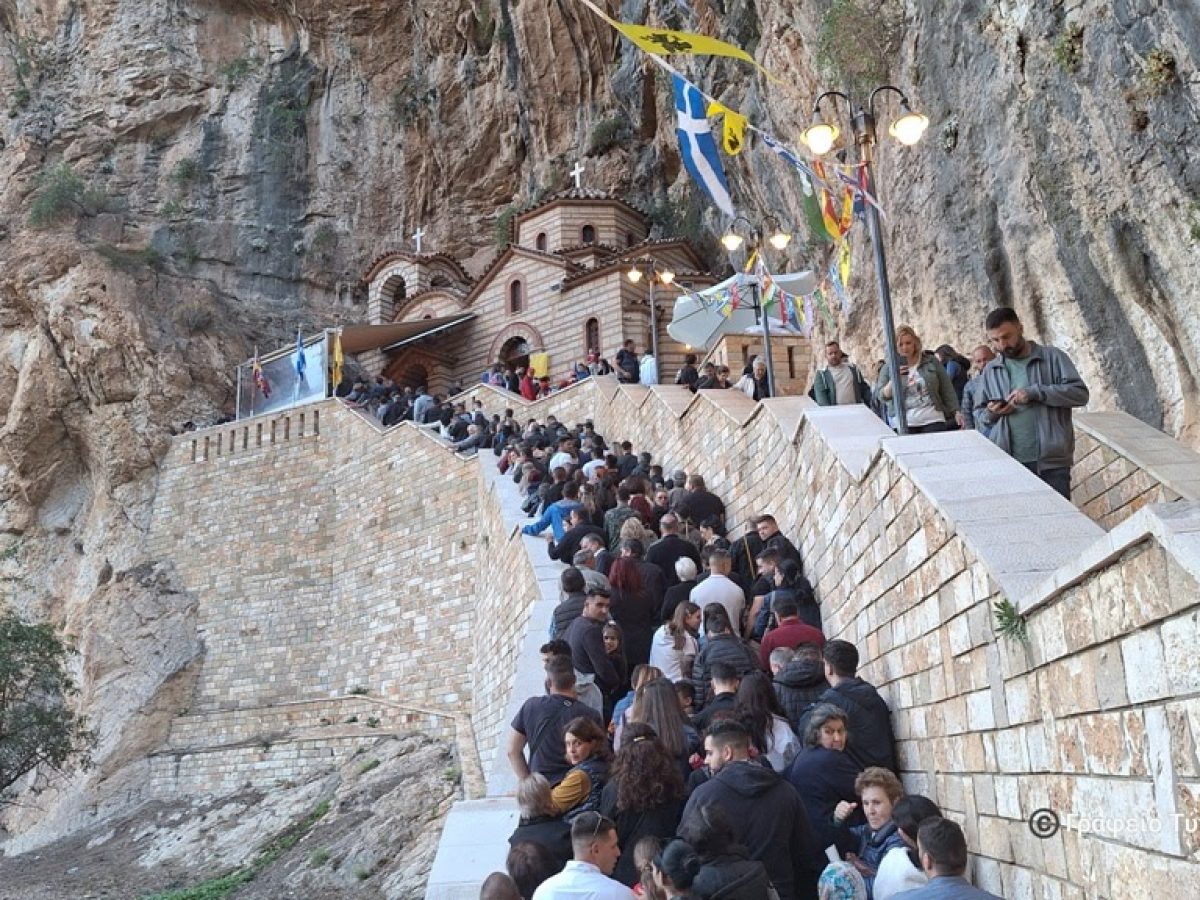 Θρησκευτική Πανήγυρις Ιεράς Μονής Αγίας Ελεούσης Κλεισούρας Μεσολογγίου