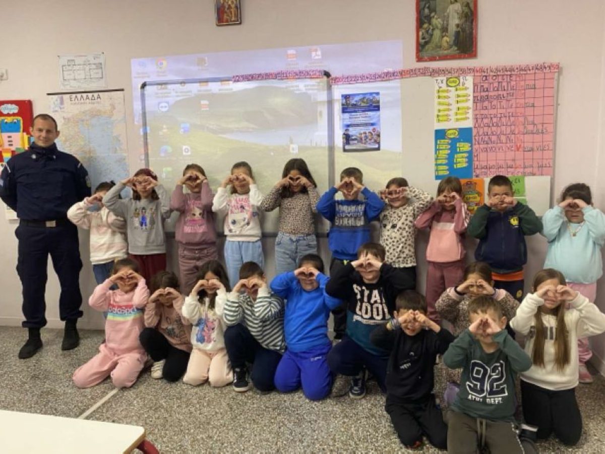 Το Δημοτικό Σχολείο Βασιλικής διδάσκει τον Κ.Ο.Κ. στους μαθητές του – Μικροί μαθητές, μεγάλη ασφάλεια στου δρόμους