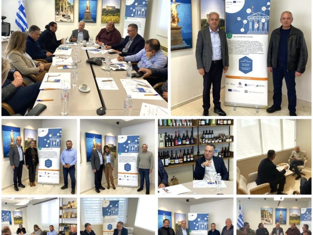 Το Επιμελητήριο Ηλείας στο επίκεντρο του ψηφιακού μετασχηματισμού της τοπικής οικονομίας μέσω του ευρωπαϊκού έργου DACC