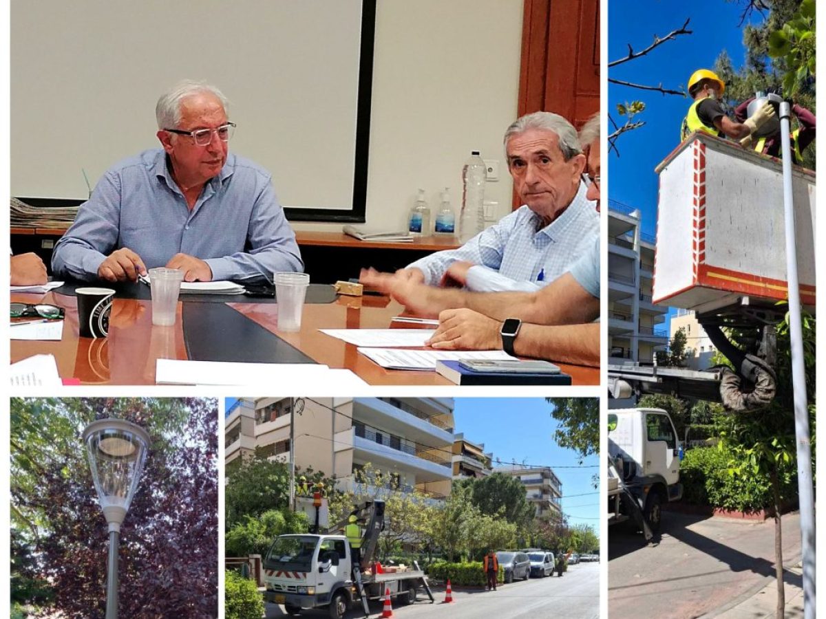 Το Μαρούσι αλλάζει στην πράξη – 70% ολοκλήρωση στο μεγάλο έργο φωτισμού LED, εγκατάστασης 5.500 φωτιστικών σωμάτων