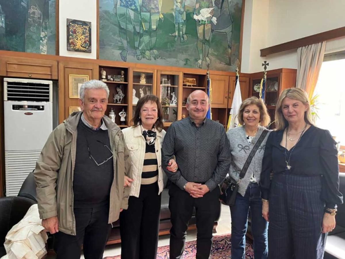 Τρίκαλα: Συνάντηση Σακκά με τον Σύλλογο Φίλων Σιδηροδρόμου