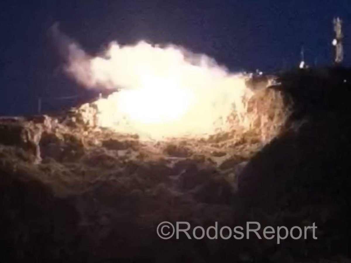 Βίντεο Rodosreport: Η Κάλυμνος σείεται από τους δυναμίτες και σήμερα