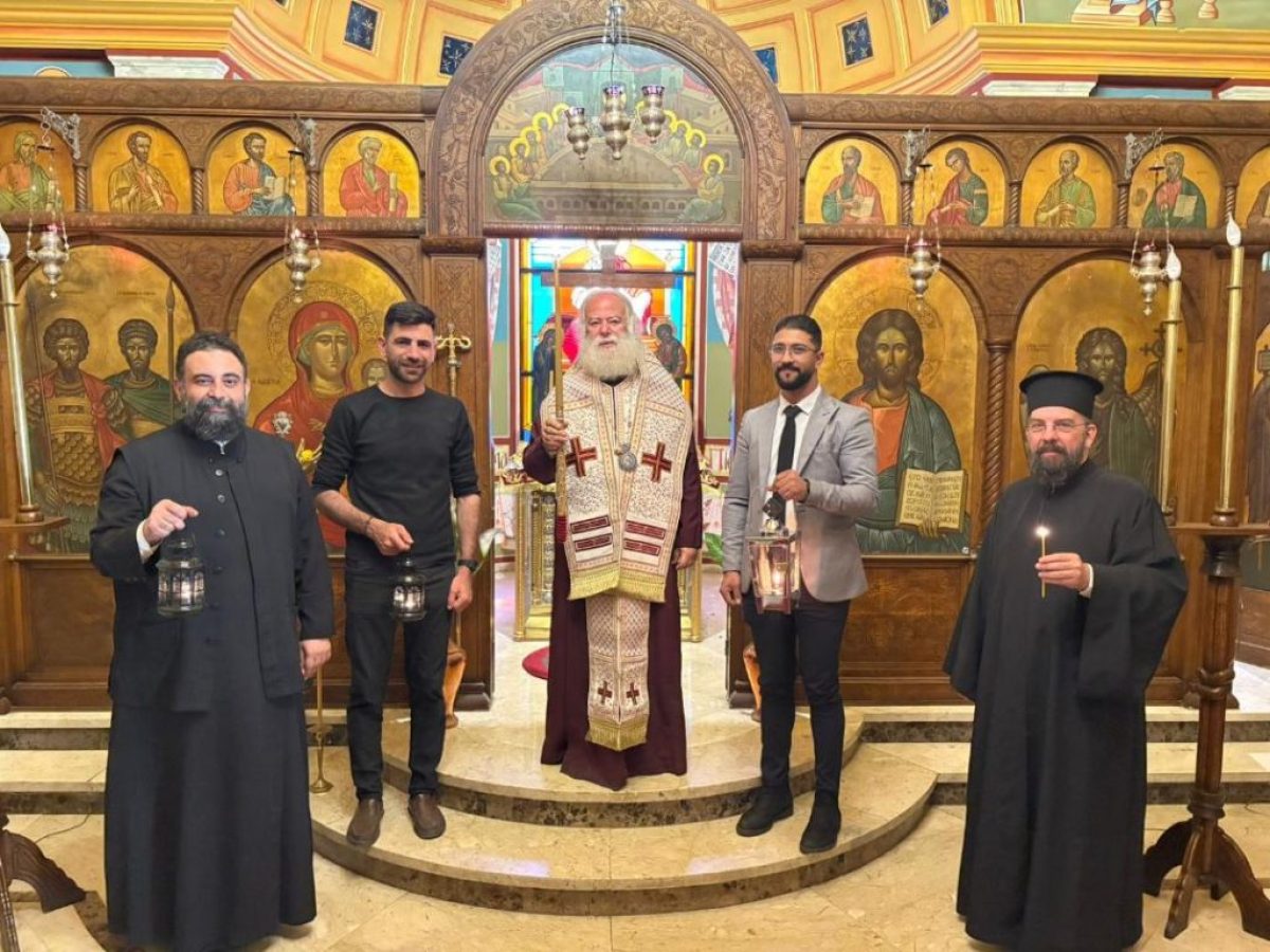 Άφιξη του Αγίου Φωτός στην Αλεξάνδρεια