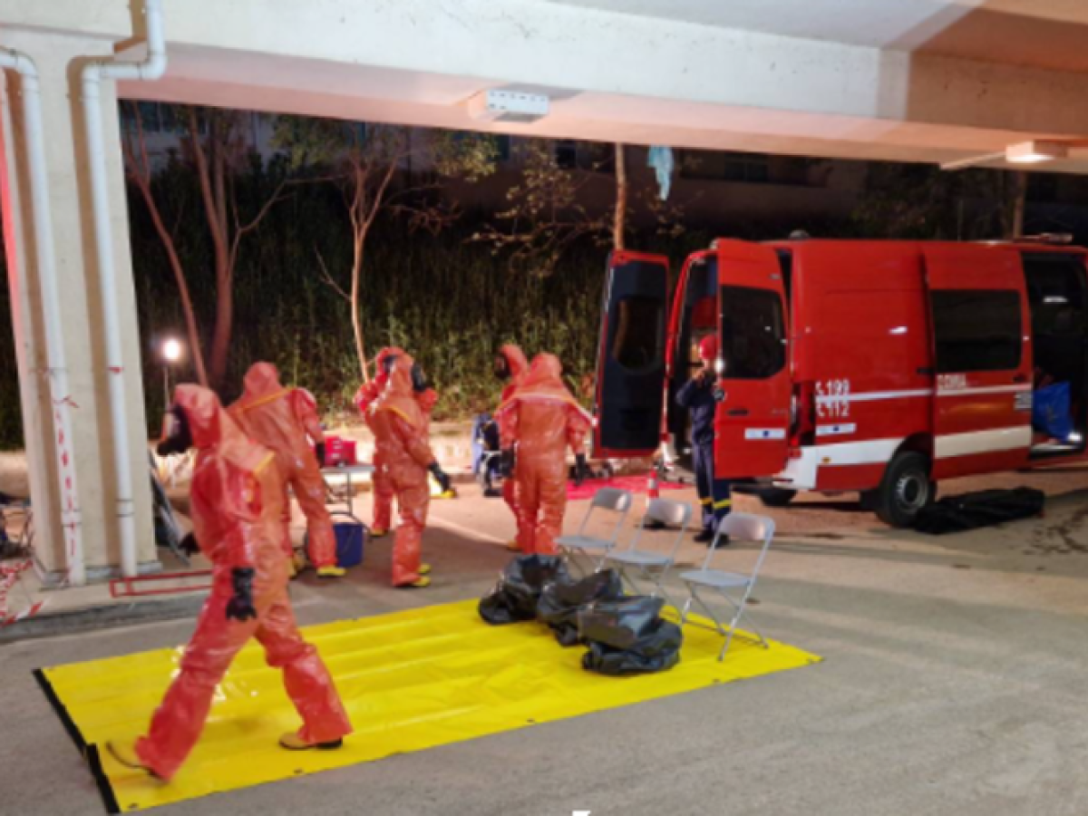 Άσκηση ετοιμότητας για… διαρροή ραδιενέργειας στο Π.Γ.Νοσοκομείο Αλεξανδρούπολης