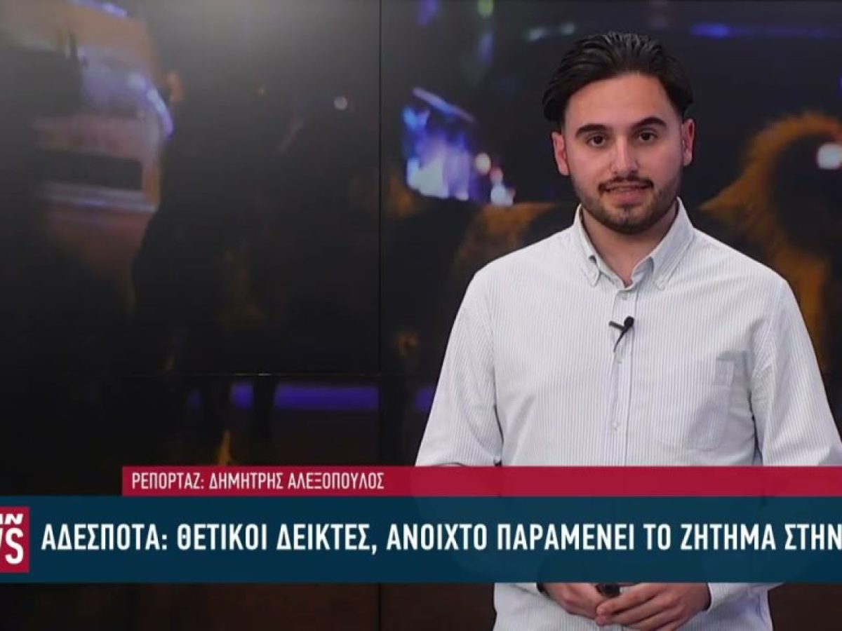 Αδέσποτα: θετικοί δείκτες… αλλά ανοιχτό παραμένει το ζήτημα