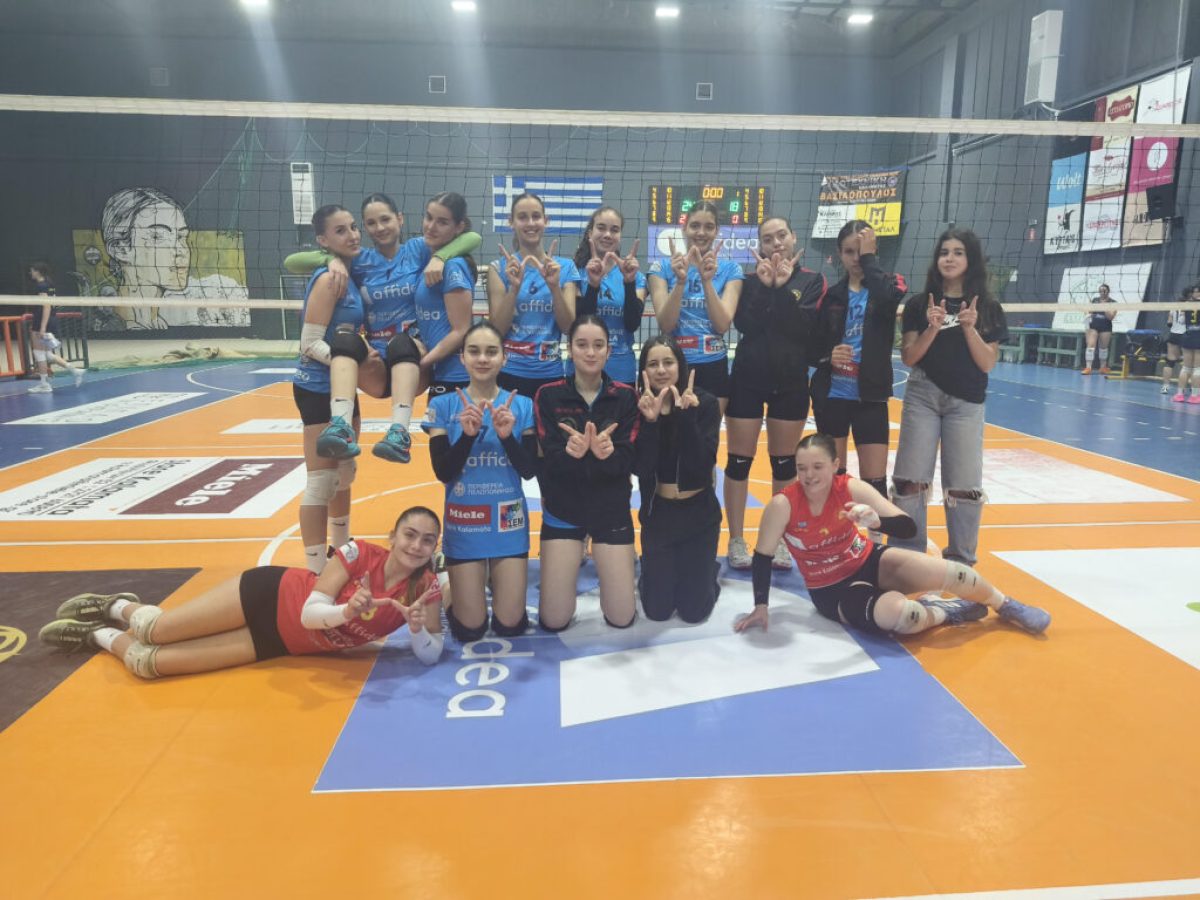 “Αγκαλιά” με το Final Four οι Κορασίδες του Απόλλωνα Καλαμάτας: Επιβλητικό 3-0 επί του Παμβοχαϊκού!