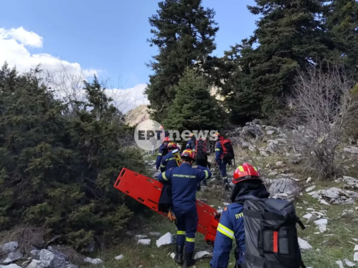 Αγρίνιο: Με ελικόπτερο Super Puma στο Ρίο ο τραυματίας ορειβάτης – Πολύωρη επιχείρηση διάσωσης