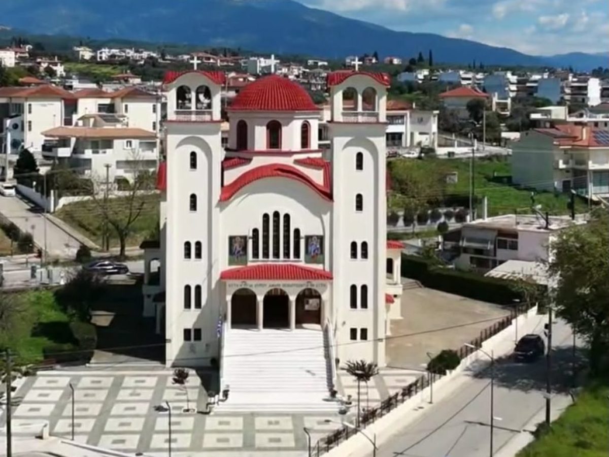 Αγρίνιο: Μια κατανυκτική πτήση στο Ναό Αγίας Βαρβάρας – Στην καρδιά της Μεγάλης Εβδομάδας