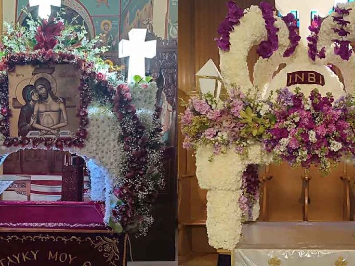 Αμφιλοχία: Οι στολισμένοι Επιτάφιοι και η ολονύκτια προετοιμασία τους (φωτο)