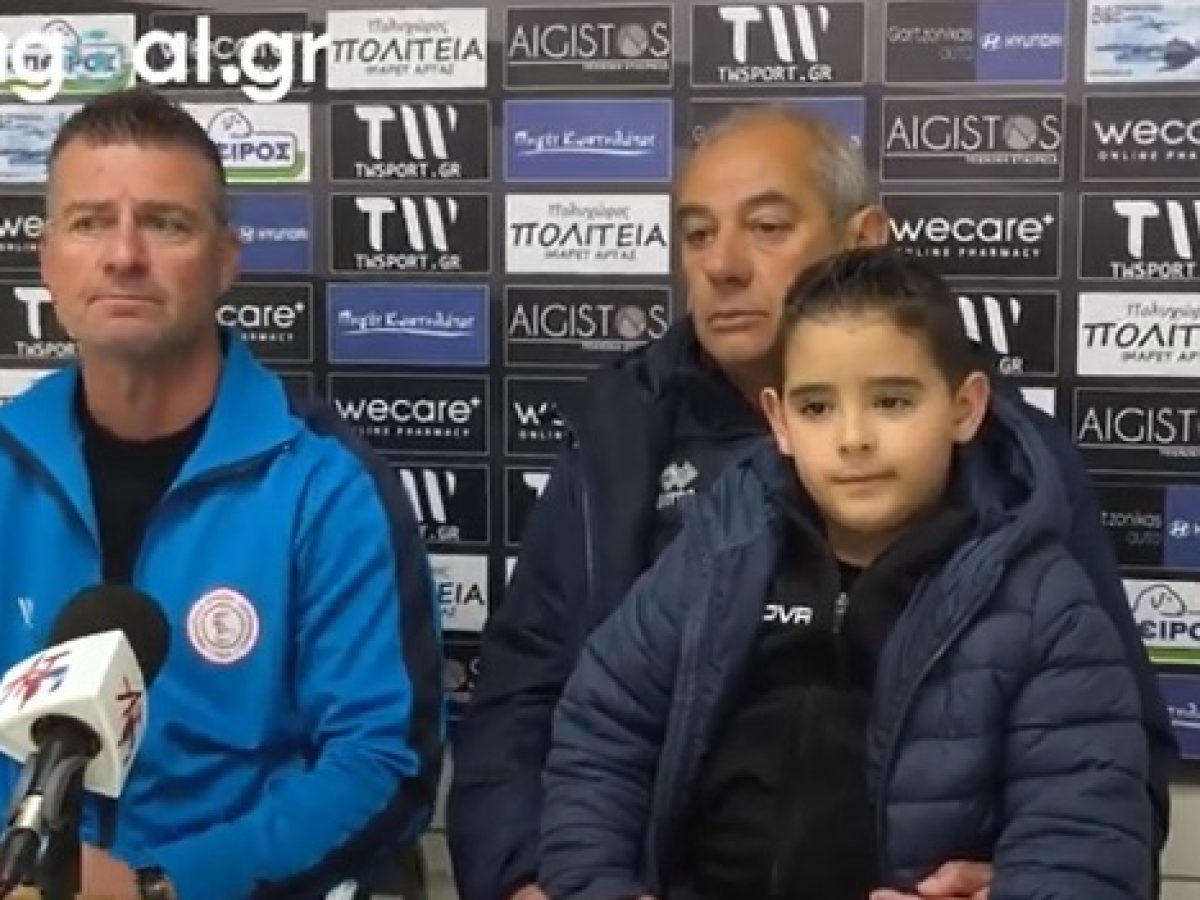 Αναγέννηση-ΑΕ Λευκίμμης: Η συνέντευξη Τύπου