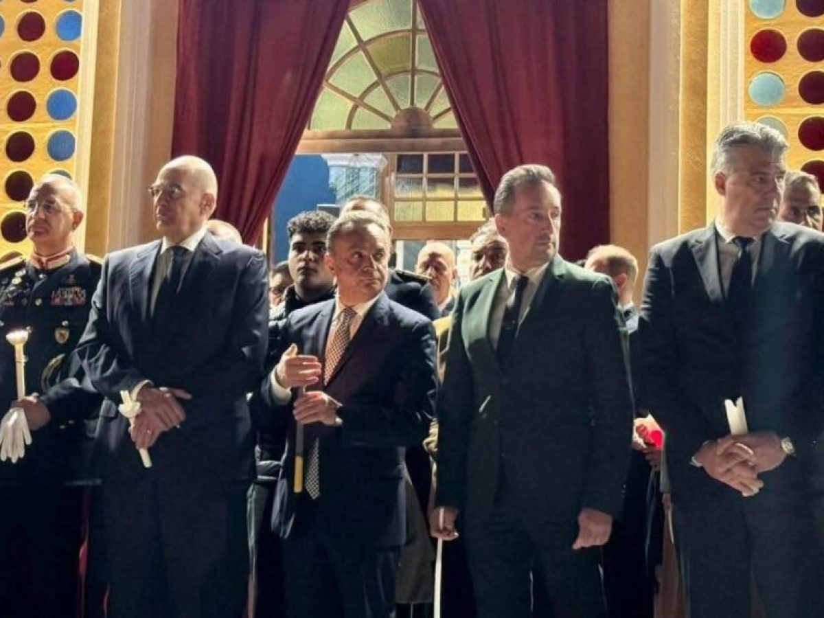 Ανάσταση στην Αλεξανδρούπολη έκανε ο Υπουργός Εθνικής Άμυνας Νίκος Δενδιας