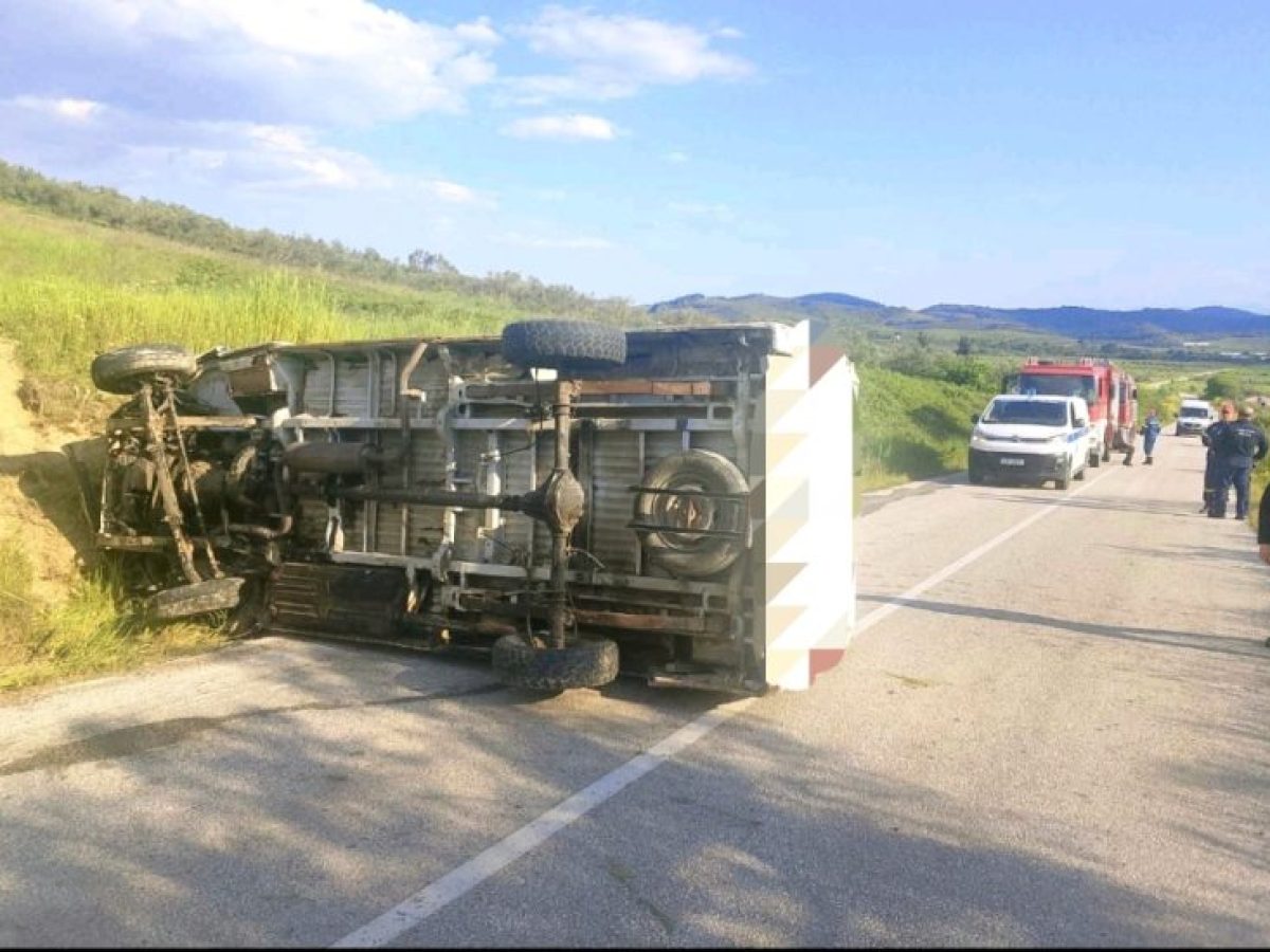 Ανατροπή οχήματος στον δρόμο Αρδάνι – Πλάτανος – Στο νοσοκομείο ο οδηγός