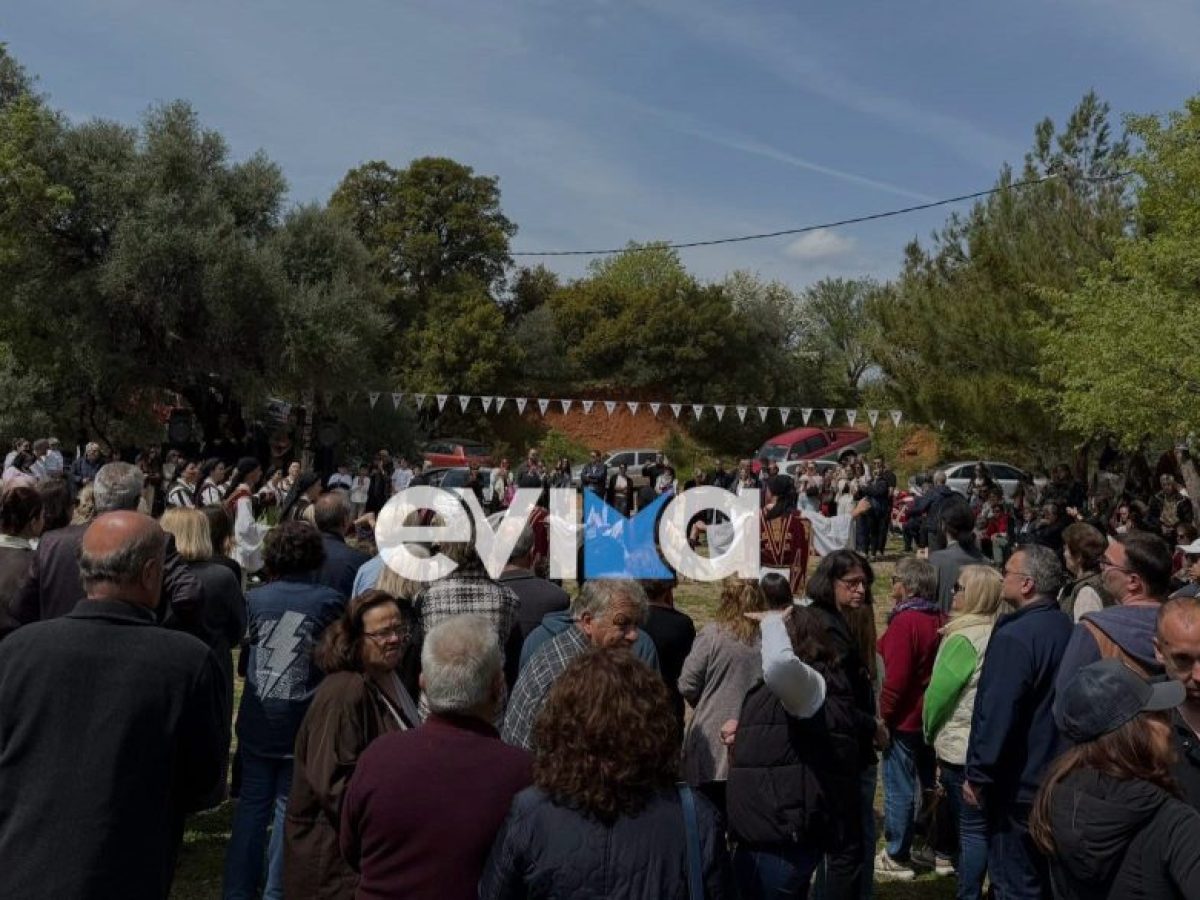 Αναβίωσε και φέτος το έθιμο της Καζανίτσας σε βυζαντινό εξωκλήσι της Εύβοιας