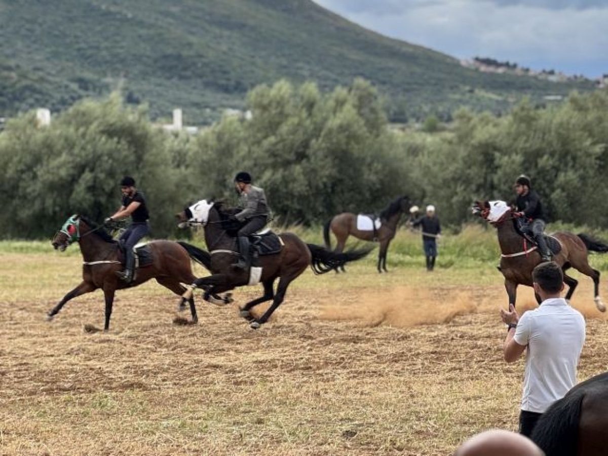 Αναβίωσε το έθιμο των ιπποδρομιών στον Άγιο Γεώργιο Μεσολογγίου