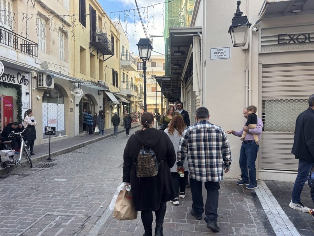 Ανοικτά σήμερα τα καταστήματα στο Ρέθυμνο