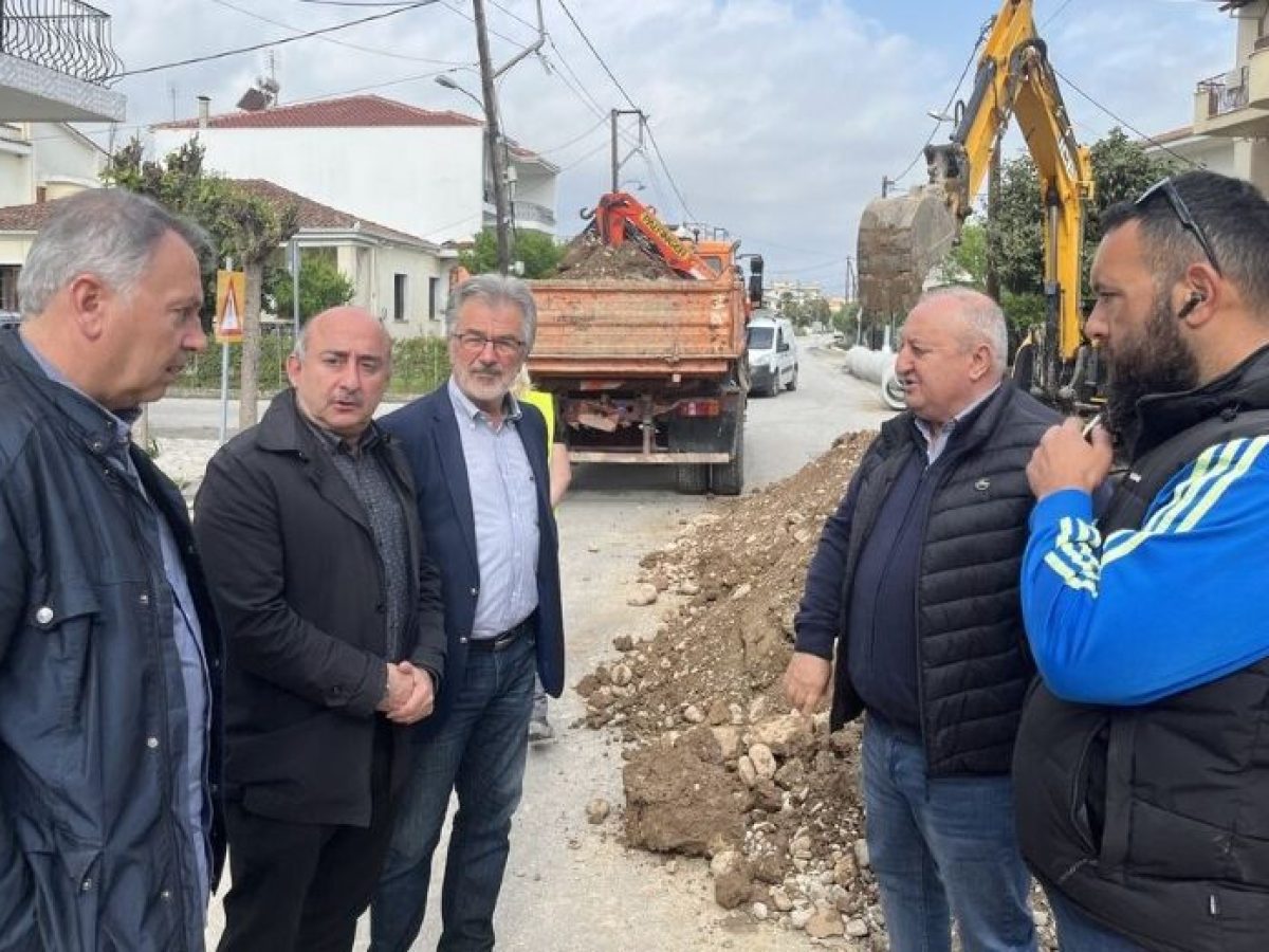 Αντιπλημμυρική παρέμβαση από τη ΔΕΥΑΤ στην οδό Πατουλιάς