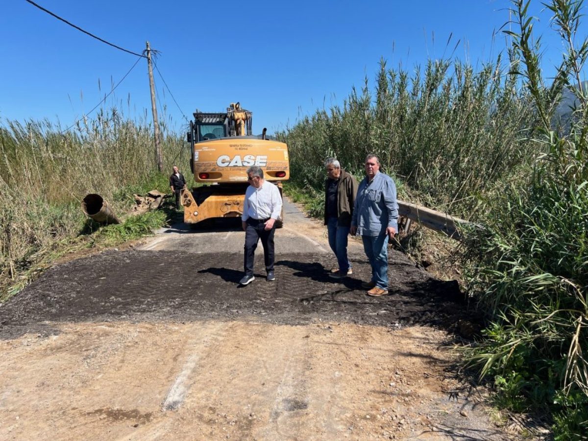 Αποκατάσταση δημοτικής  οδού στην Ασπροπουλιά