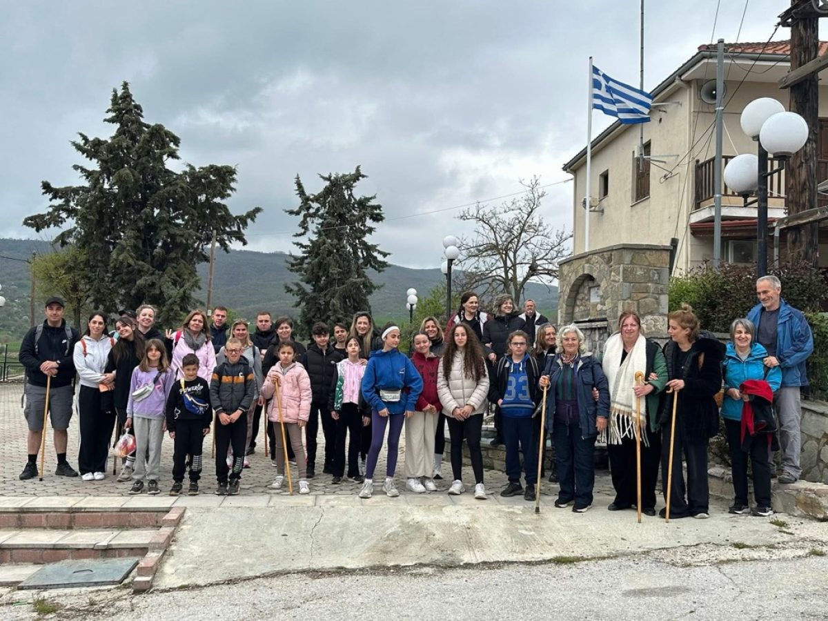 Απόλυτη επιτυχία στην 1η πεζοπορία του Πολιτιστικού Συλλόγου Ασπροκκλησιάς