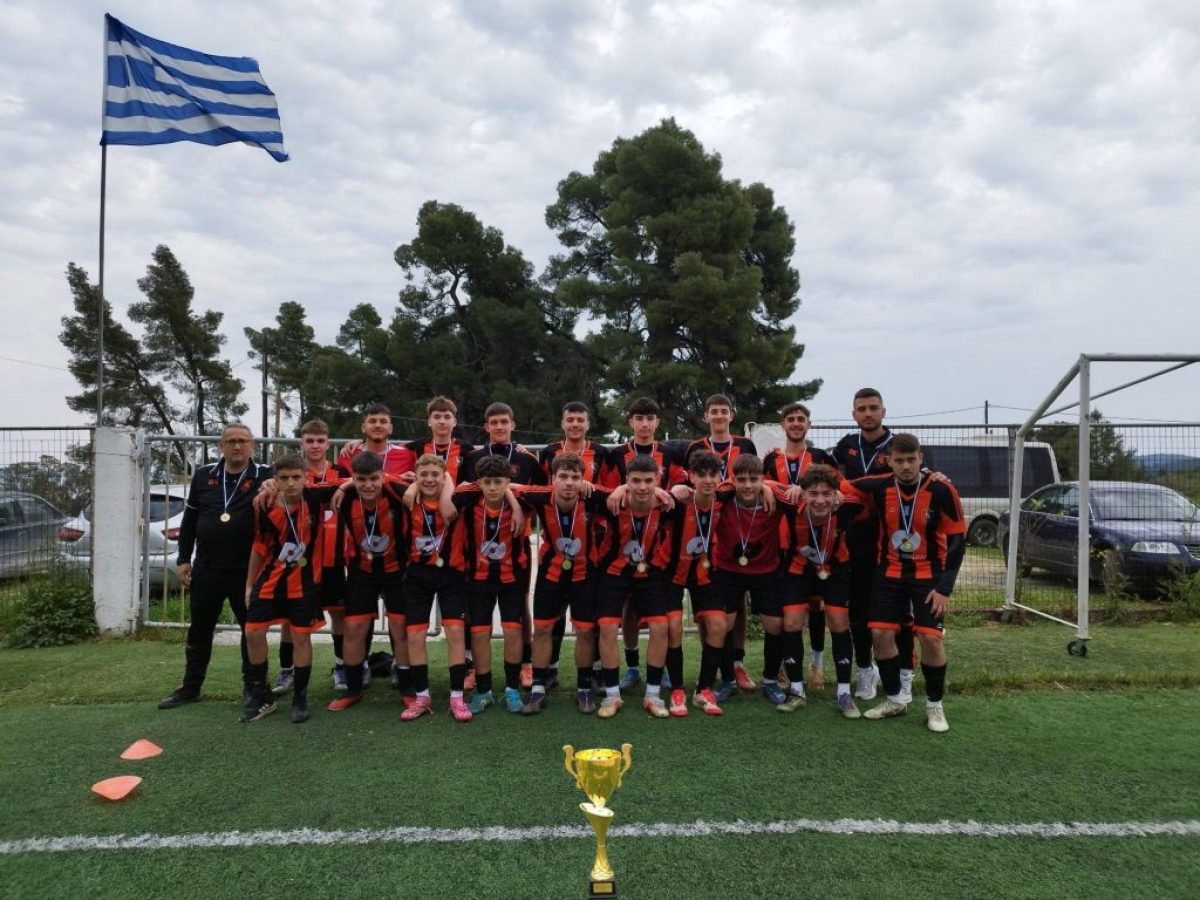 Απόλλων Αρναίας: Πρωτιά και συγχαρητήρια για το ήθος στο τουρνουά Παλιουρίου