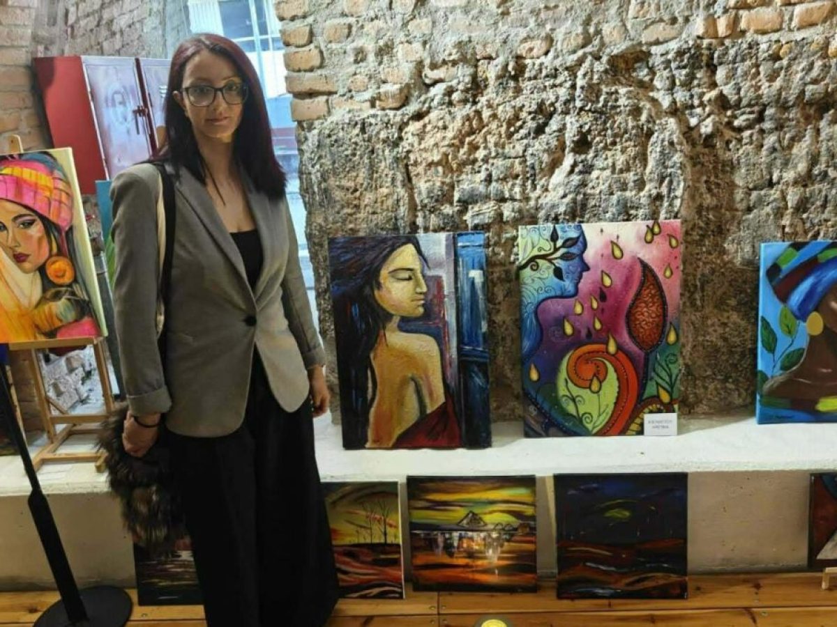 Αστακός: Η Χριστίνα Καπάντζου στην έκθεση Art Way για την κακοποίηση των γυναικών