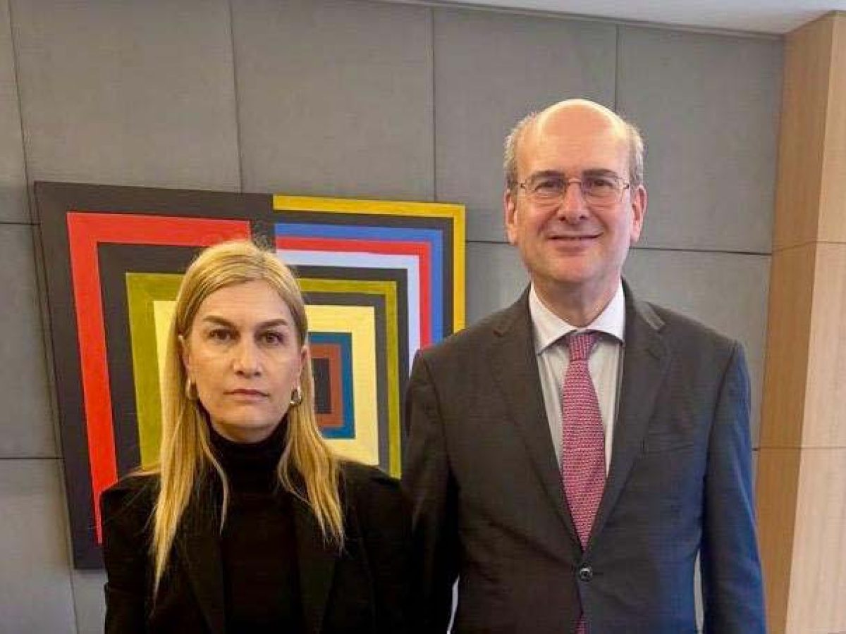 ΑΘΗΝΑ: Συνάντηση της Υφυπουργού Μετανάστευσης και Ασύλου Σέβης Βολουδάκη με τον Αντιπρόεδρο της Κυβέρνησης Κωστή Χατζηδάκη